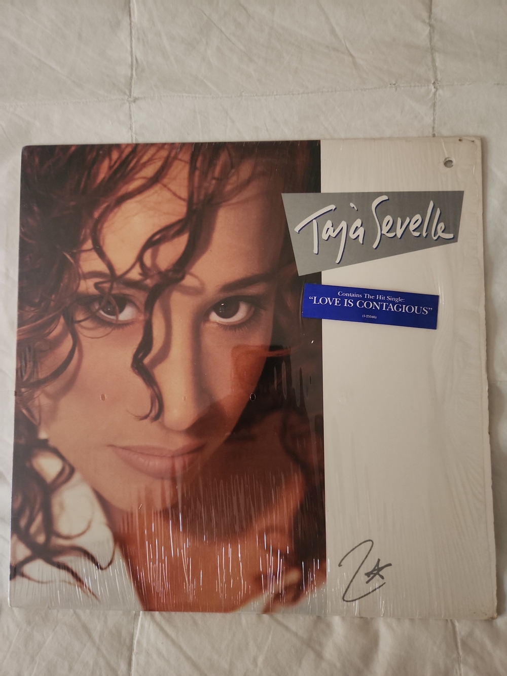 Taja Sevelle Self Titled Vinyl Record 95% Sealed -- Unplayed In 30yrs NM